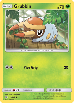 Pokemon Sun & Moon Grubbin - 13