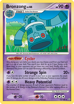 Pokemon Stormfront Bronzong - 13
