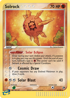 Pokemon Sandstorm Solrock - 13