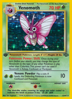 Pokemon Jungle Venomoth - 13