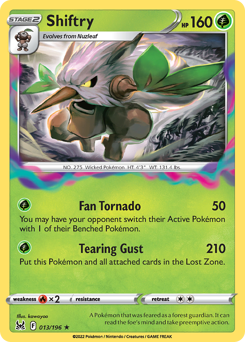 Pokemon Lost Origin Shiftry - 13
