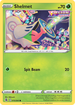 Pokemon Fusion Strike Shelmet - 13