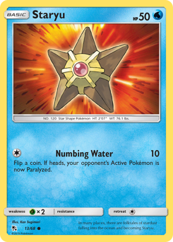 Pokemon Hidden Fates Staryu - 13