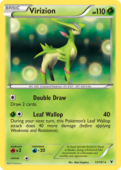 Pokemon Noble Victories Virizion - 13