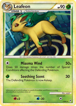 Pokemon Call of Legends Leafeon - 13