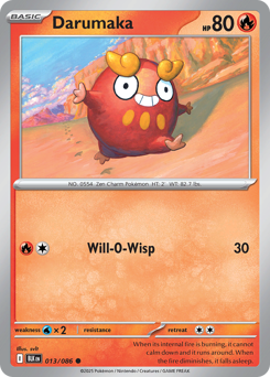 Pokemon Black Bolt Darumaka - 13