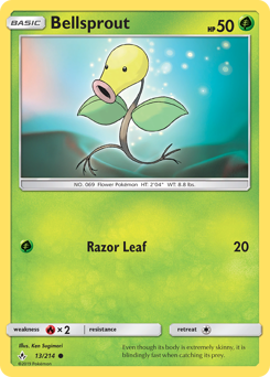Pokemon Unbroken Bonds Bellsprout - 13