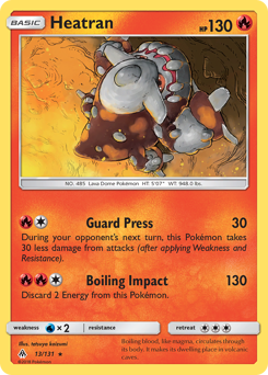 Pokemon Forbidden Light Heatran - 13