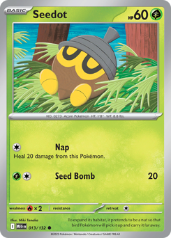 Pokemon Mega Evolution Seedot - 13