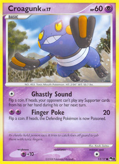 Pokemon POP Series 8 Croagunk - 13