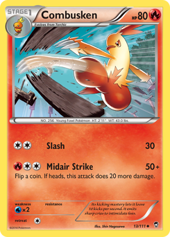 Pokemon Furious Fists Combusken - 13