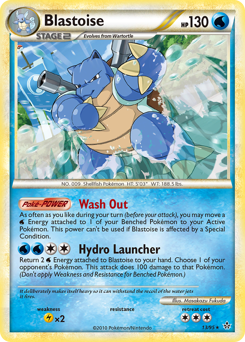 Pokemon HS—Unleashed Blastoise - 13