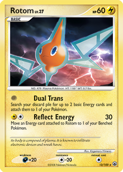 Pokemon Majestic Dawn Rotom - 13