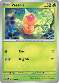 Pokemon 151 Weedle - 13