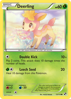 Pokemon Black & White Deerling - 13