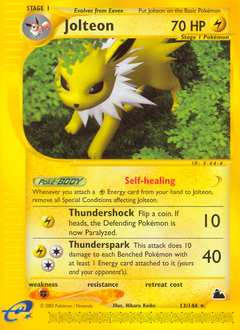Pokemon Skyridge Jolteon - 13