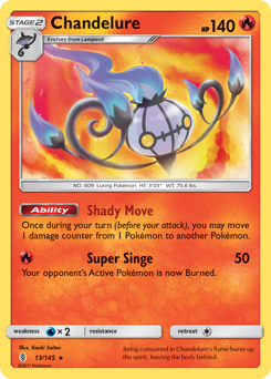 Pokemon Guardians Rising Chandelure - 13