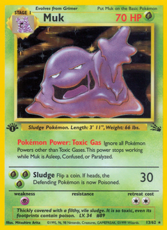 Pokemon Fossil Muk - 13