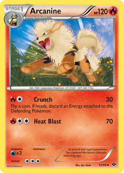 Pokemon Next Destinies Arcanine - 13