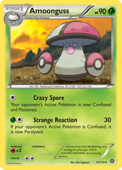 Pokemon Steam Siege Amoonguss - 13