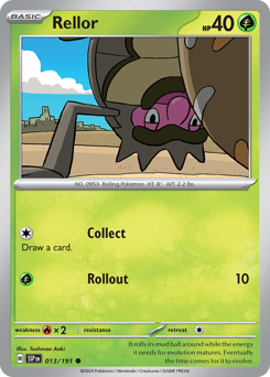 Pokemon Surging Sparks Rellor - 13