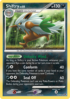 Pokemon Rising Rivals Shiftry - 13