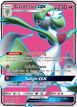 Pokemon Burning Shadows Gardevoir-GX - 140