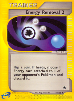 Pokemon Expedition Base Set Energy Removal 2 - 140