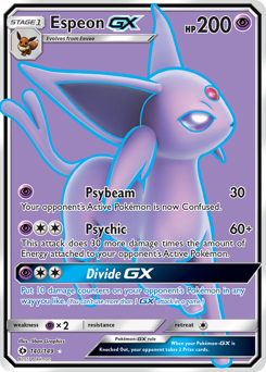 Pokemon Sun & Moon Espeon-GX - 140