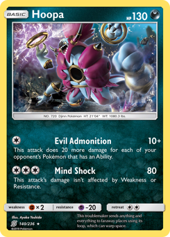 Pokemon Unified Minds Hoopa - 140