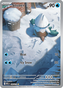 Pokemon Mega Evolution Snover - 140