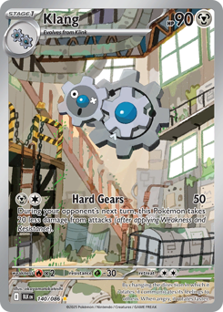 Pokemon Black Bolt Klang - 140