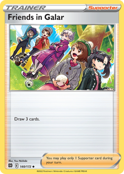 Pokemon Brilliant Stars Friends in Galar - 140