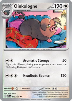 Pokemon Journey Together Oinkologne - 140