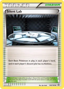 Pokemon Primal Clash Silent Lab - 140