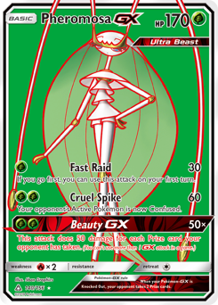 Pokemon Ultra Prism Pheromosa-GX - 140