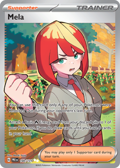 Pokemon Prismatic Evolutions Mela - 140
