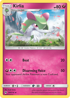 Pokemon Lost Thunder Kirlia - 140
