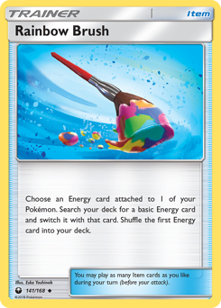 Pokemon Celestial Storm Rainbow Brush - 141