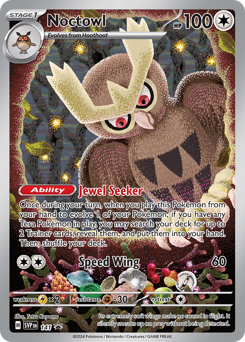 Pokemon Scarlet & Violet Black Star Promos Noctowl - 141