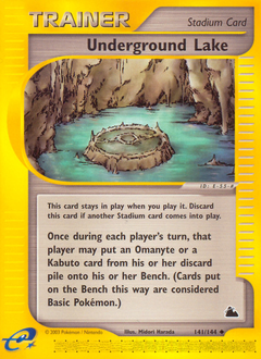 Pokemon Skyridge Underground Lake - 141