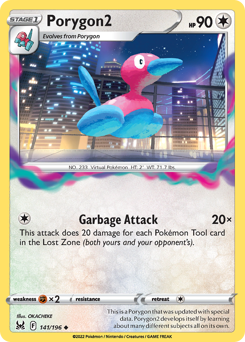 Pokemon Lost Origin Porygon2 - 141