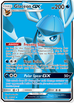 Pokemon Ultra Prism Glaceon-GX - 141