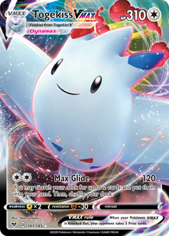 Pokemon Vivid Voltage Togekiss VMAX - 141