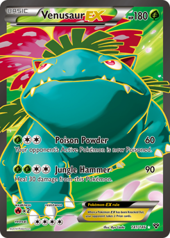 Pokemon XY Venusaur-EX - 141
