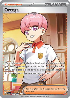 Pokemon Prismatic Evolutions Ortega - 141