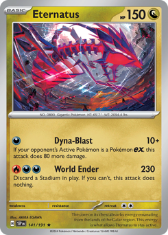 Pokemon Surging Sparks Eternatus - 141