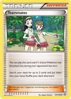 Pokemon Primal Clash Teammates - 141