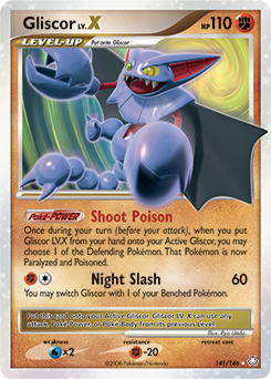 Pokemon Legends Awakened Gliscor LV.X - 141