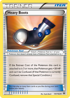Pokemon BREAKthrough Heavy Boots - 141
